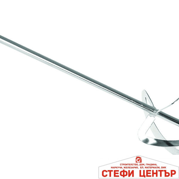 Бъркалка поцинкована за електрически миксер ø120x600xM14