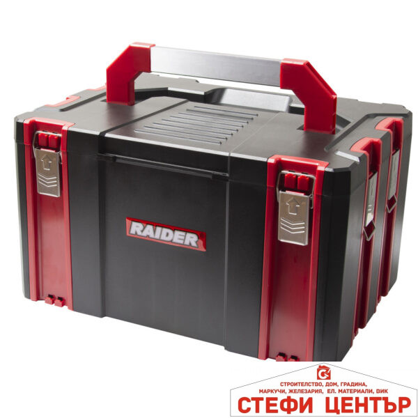 Пластмасов куфар за инструменти 44х32х25.5см RD