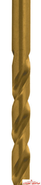 Свредло за метал HSS+TIN ø10.0mm 1бр.