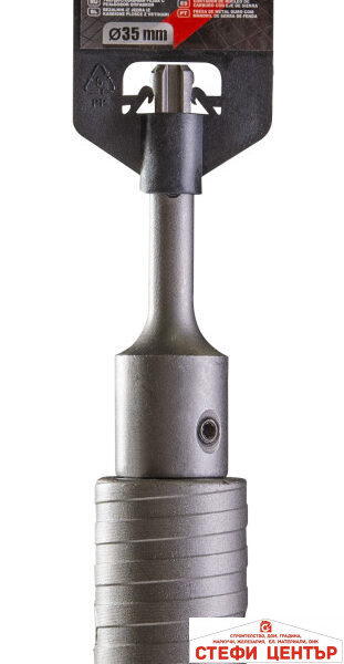 Боркорона за бетон ø35mm с водач SDS-plus