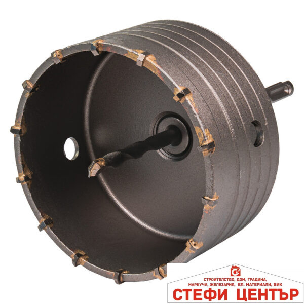 Боркорона за бетон ø110mm с водач SDS-plus