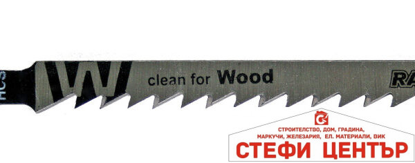 Нож за зеге за дърво "T" 100(75)4.0mm 2бр. RAIDER RD-WT101D