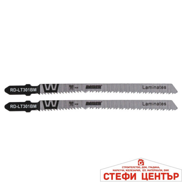 Нож за зеге дърво 116mm 2.0mm 12TPI 2бр. RAIDER RD-LT301BM