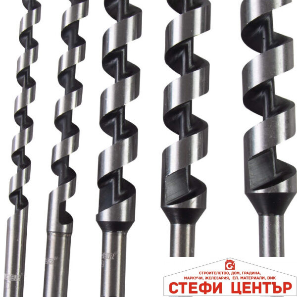 Свредла за дърво Auger 5бр. Ø10
