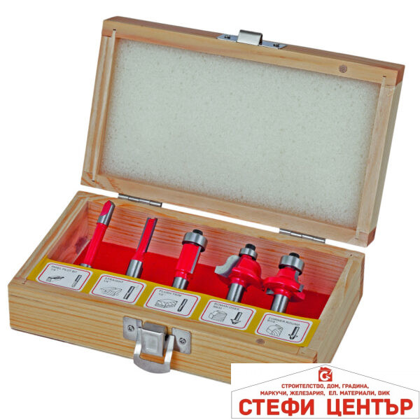 Фрезери за оберфреза ø8mm к-т 5бр Type C