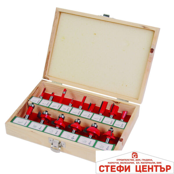 Фрезери за оберфреза ø8mm к-т 15бр