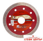 Диск диамантен TURBO тънък 115x22.2mm RAIDER RD-DD21