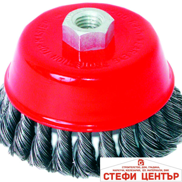 Четка за флекс камбана плетена ø 75mm