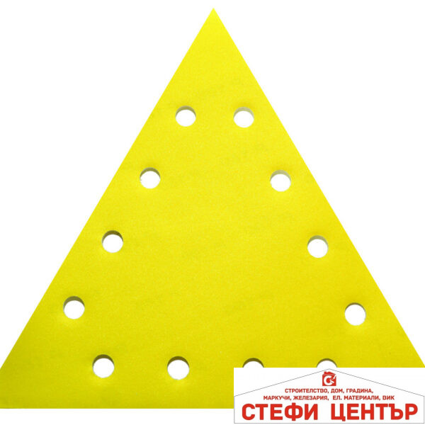 Шкурка VELCRO триъгълна 285mm grit 150 5pcs.