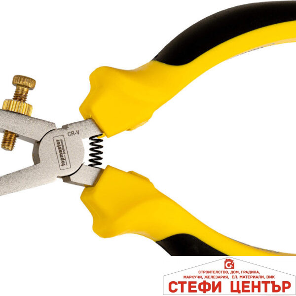 Клещи за почистване на кабел 170mm CR-V Topmaster Professional