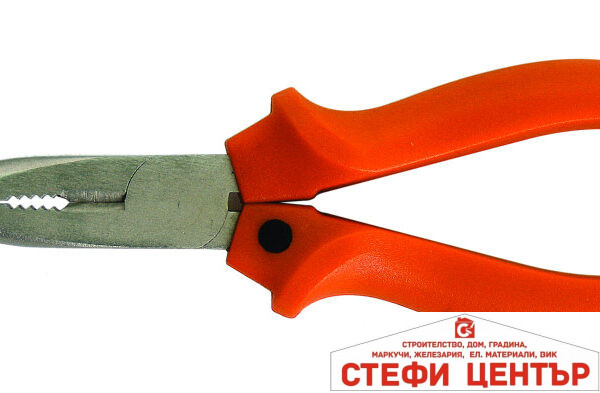 Клещи дългоусти пластм. дръжка 160mm GADGET