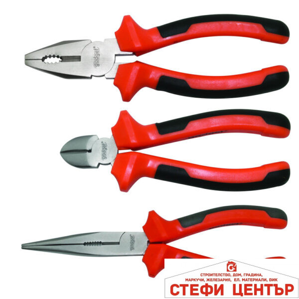 Клещи с двукомпонентна дръжка к-т 3бр CR-V GADGET