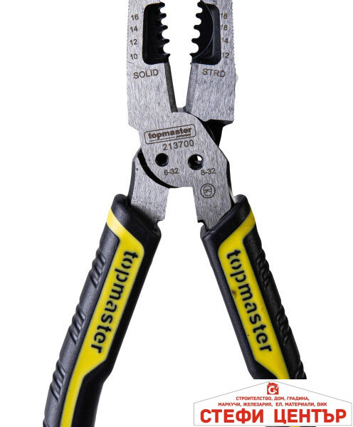 Клещи островърхи мултифункционални 6 в 1 210 mm Topmaster Professional