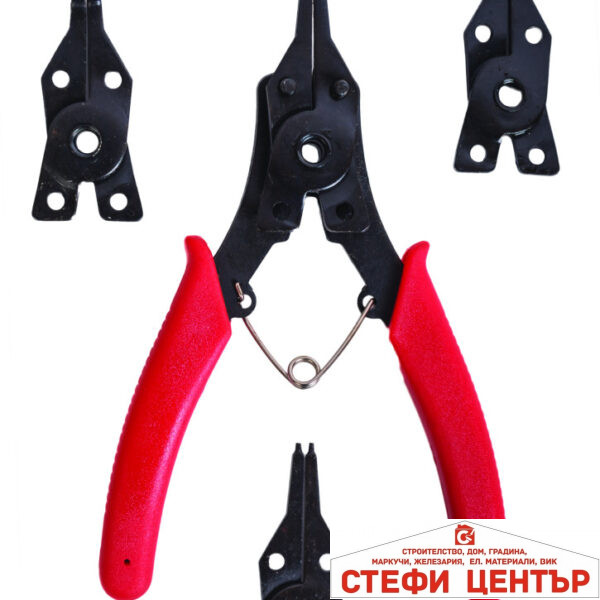 Клещи зегер 150mm к-т 4бр Basic Skillco