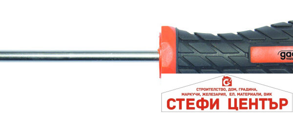 Отвертка права двукомпонентна дръжка 4x150mm GADGET