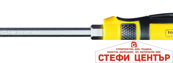 Отвертка права шестгр 6х150mm CR-V Topmaster Professional