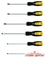 Отвертки к-т 6 бр CR-V Topmaster Professional