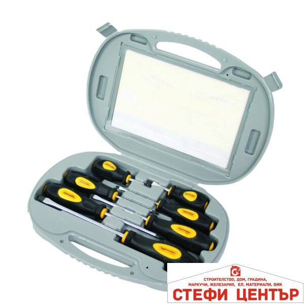 Отвертки к-т 7бр куфар CR-V Topmaster Professional
