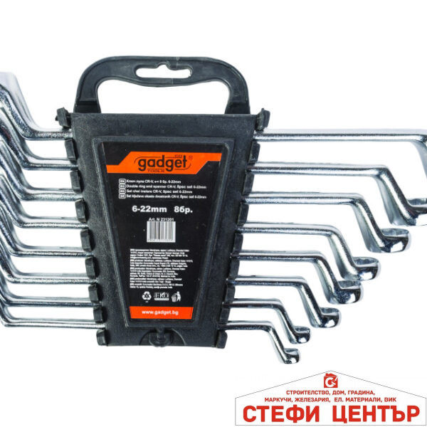 Ключ лула CR-V к-т 8бр. 6-22mm на стойка GADGET