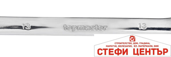 Ключ звeздогаечен с тресчотка 17mm CR-V Topmaster Professional