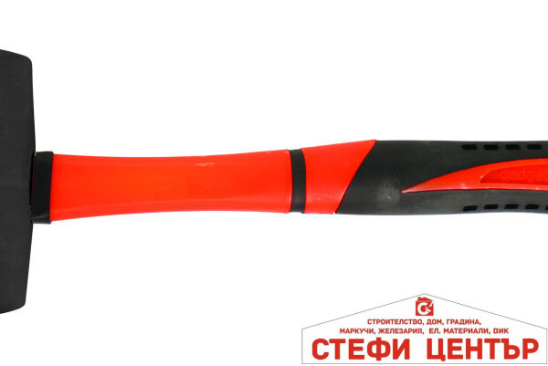 Чук гумен с дръжка TPR черен 340g GADGET