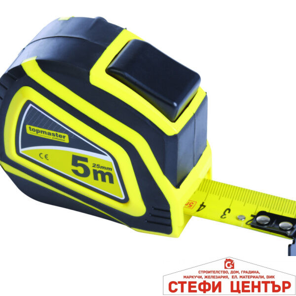 Ролетка Auto Stop 5m x 25mm Topmaster Professional