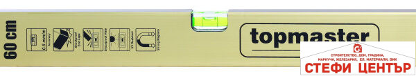Нивелир алуминиев с магнит трето поколение 400mm Topmaster Professional