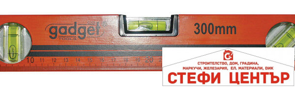 Нивелир с водачи 300mm GADGET