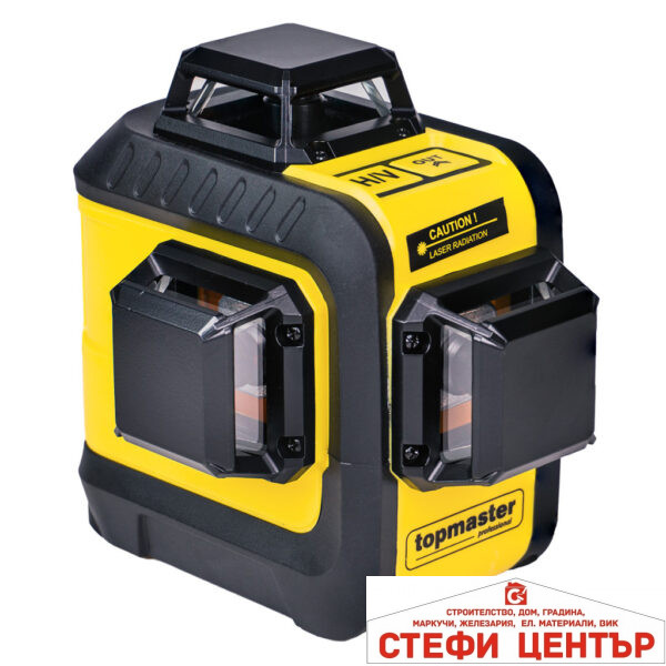 Лазерен нивелир 3D зелен лъч  Topmaster Professional