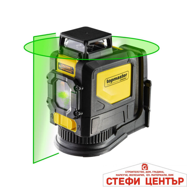 Лазерен нивелир 1Х3D Topmaster Professional