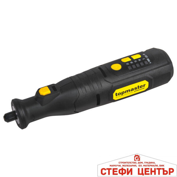 Акумулаторна шлифовалка с аксесоари COMPACT Topmaster Professional
