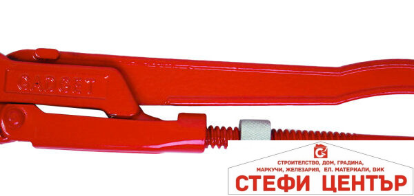 Ключ тръбен двойно рамо 2" с челюсти "S" 45° GADGET
