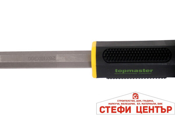 Длето-секач 18х26x300mm CR-V Topmaster Professional