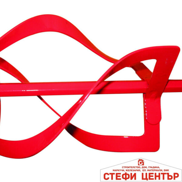 Бъркалка с плоска спирала ø120x600xHEX 10mm