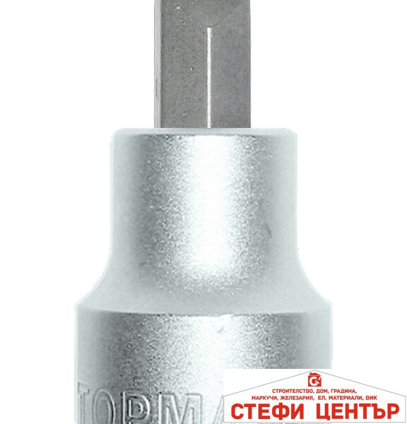 Вложка 3/8" с накр. прав RE4x48mm CR-V Topmaster Professional