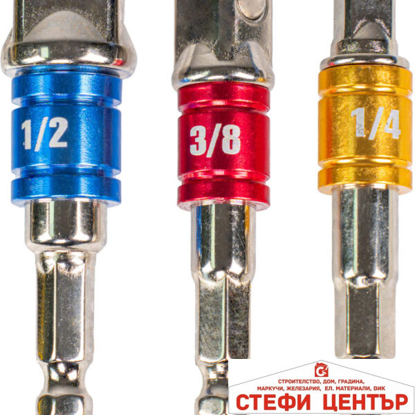 Комплект адаптери за вложки 1/4"