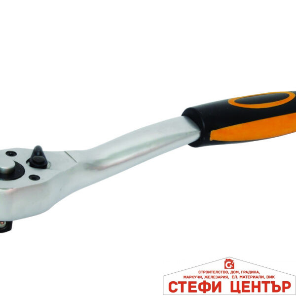 Тресчотка извита 3/8"х199mm 72з. CR-V GADGET