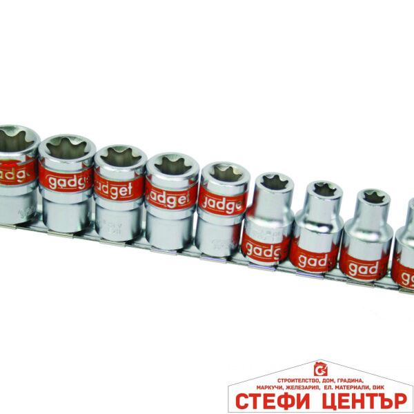 Вложки торкс 1/2" к-т 9бр CR-V GADGET