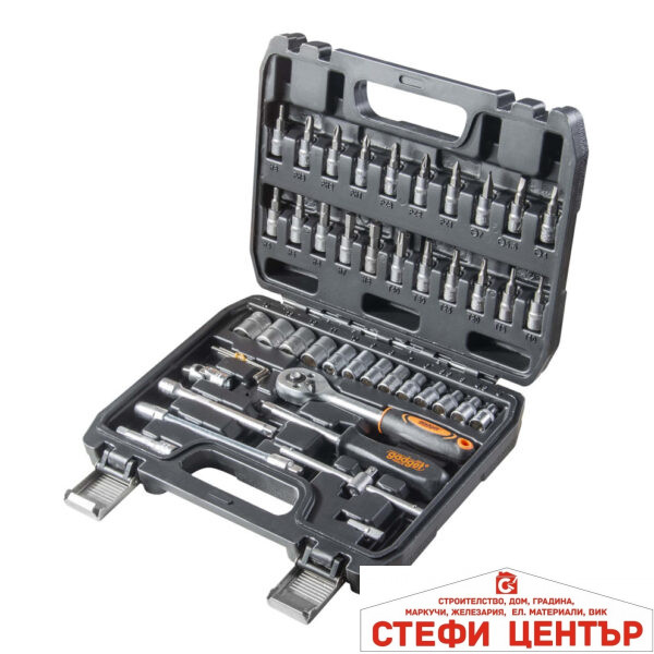 К-кт инструменти 46 части 1/4" GADGET