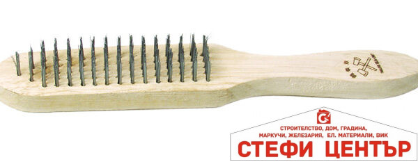 Четка телена 5 реда Basic Skillco