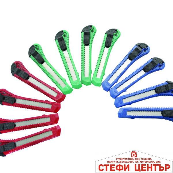 Нож макетен 18х155mm пластмасов Basic Skillco