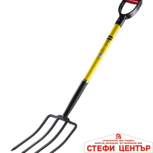 Вила с дръжка фибростъкло 4 зъба ТМР