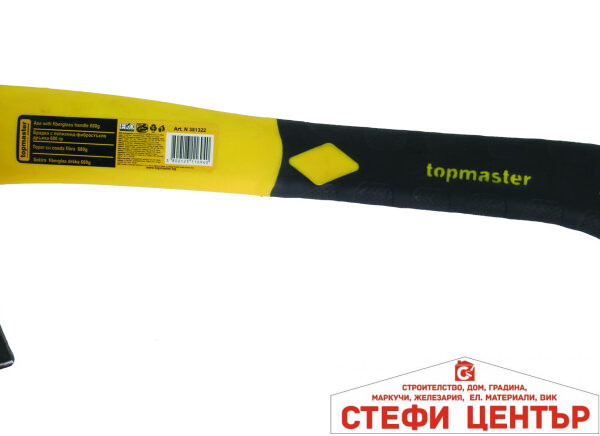 Брадва дръжка фибростъкло 680g Topmaster Professional