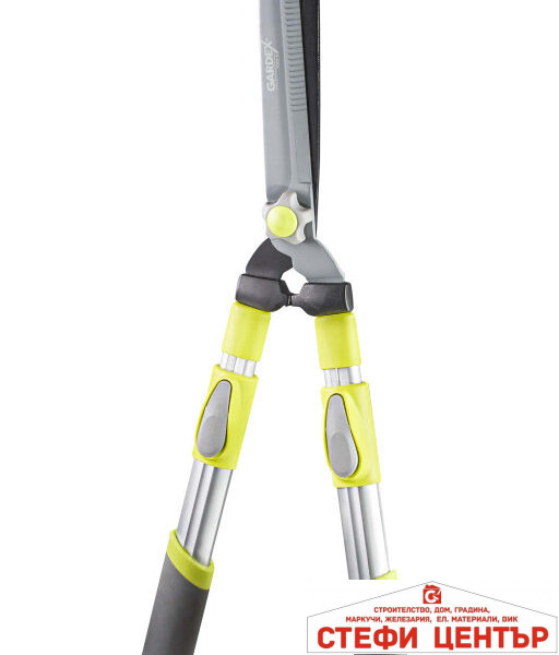 Ножица за храсти HS01 с телескопични алуминиеви дръжки GARDEX