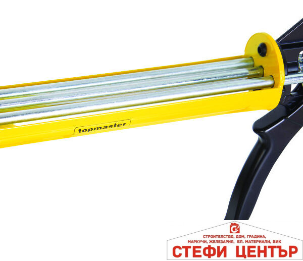Пистолет за монтажно лепило трето поколение 9"/225mm Topmaster Professional