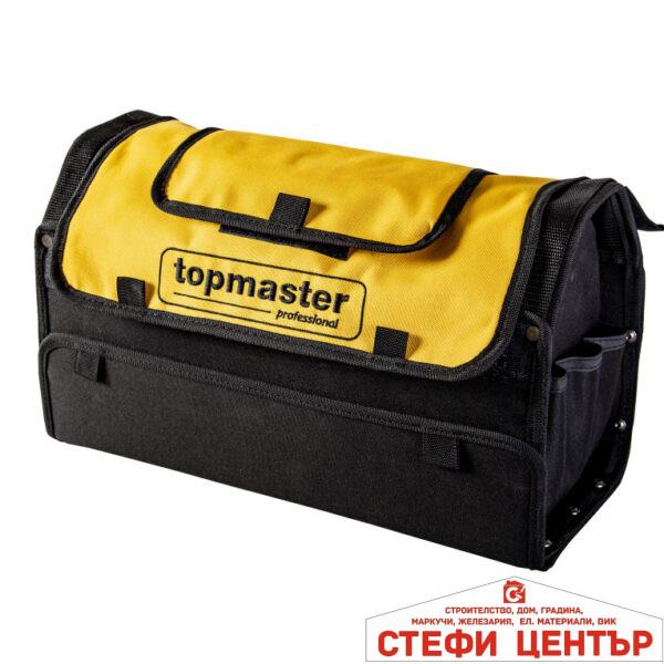 Чанта за инструменти с органайзери 14 джоба 16.5“ Topmaster Professional