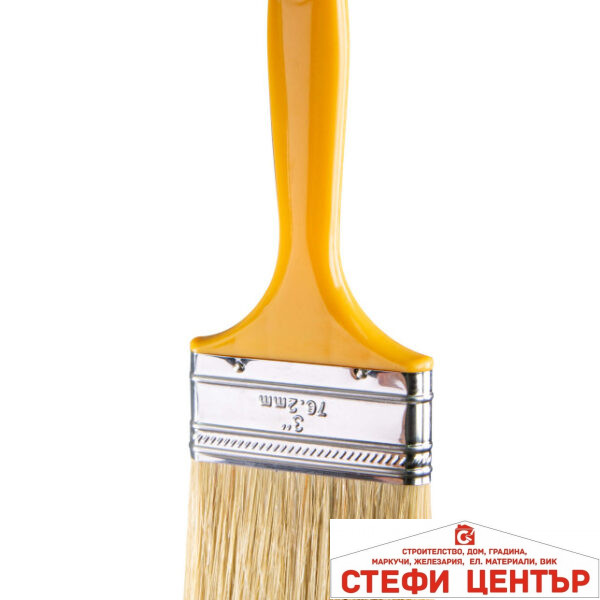 Четка DECOR с пластмасова дръжка 75mm TopStrong