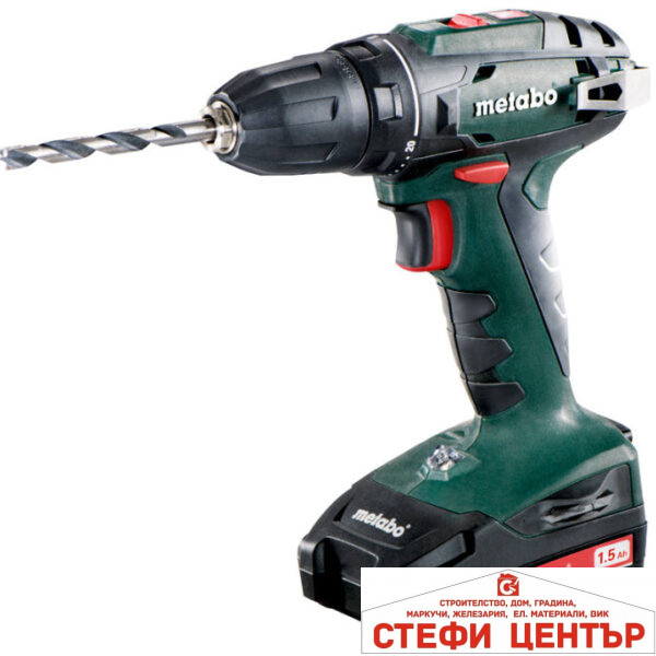 Винтоверт акум. 18V 48Nm METABO BS 18 2x1.5AH