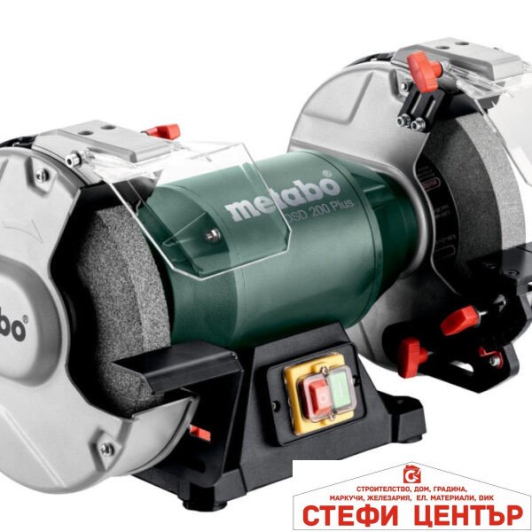 Шмиргел 750W 200mm METABO DSD 200 PLUS трифазен