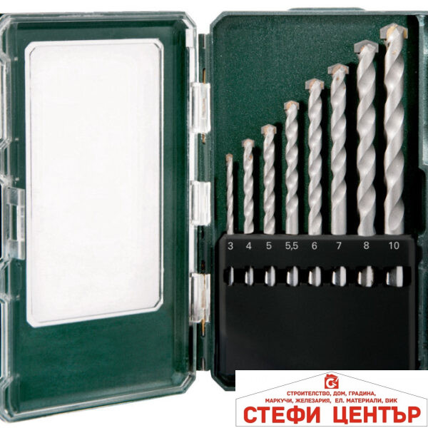 Свредла за камък к-кт 8 части